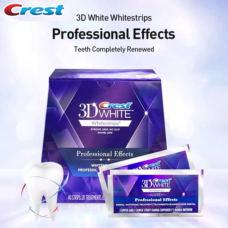 Teeth Whitening Effects - Crest Professional Effects Whitestrips 3D Whitestrips