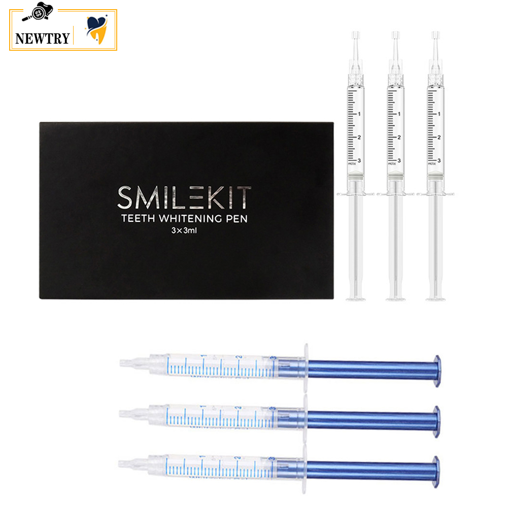 Teeth Whitening Hydrogen Peroxide - Zahn aufhellung sgel mit Boutique-Geschenk box
