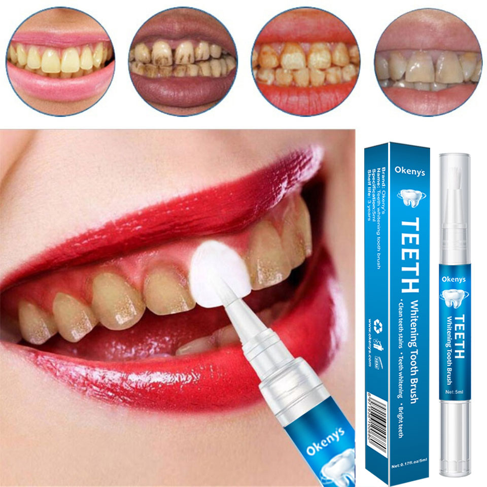 Whitening Pen Bleach - 5ml Zähne Bleaching Kit Reinigen Essenz