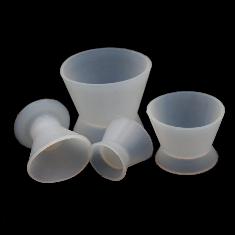 Teeth Whitening With Trays - 4 stücke Dental materialien Misch becher