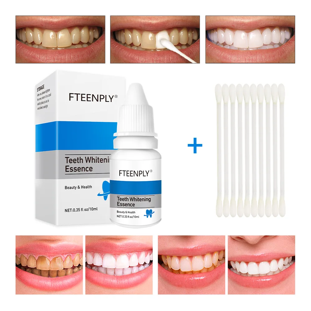 Teeth Whitening Vape - FTEENPLY Zahnaufhellung Essenz Pulver Mundhygiene Reinigungsserum
