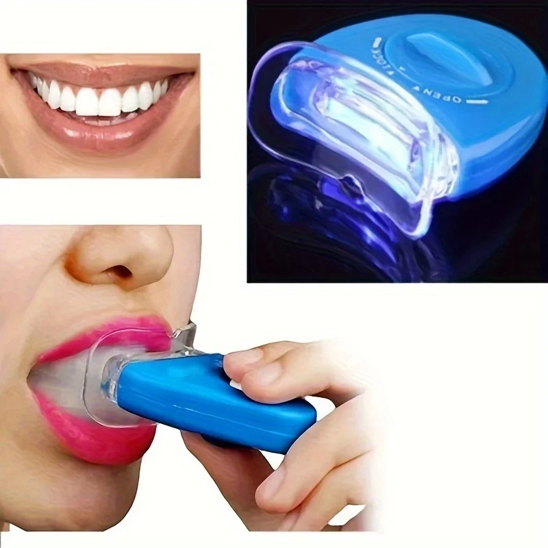Teeth Whitening Laser Treatment - LED-Zahnaufhellungslicht Blaues UV-Licht zur Zahnaufhellung Laser-Zahnbleichungslampe
