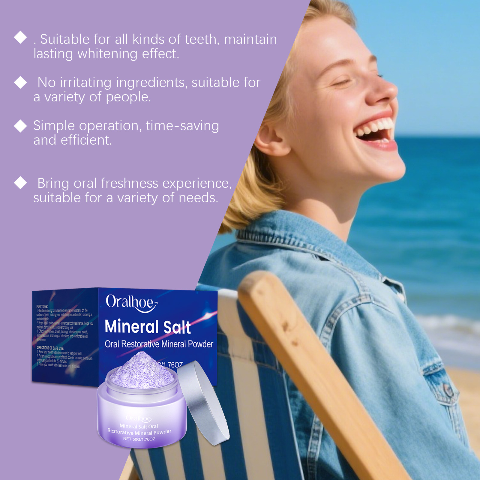 ORALHOE Wiederherstellendes Mi – Teeth Whitening Or Tooth Whitening Bewertung und Preis