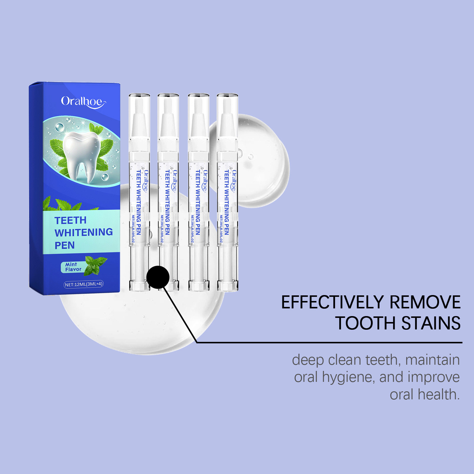 ORALHOE Tragbarer Zahnaufhellu – Whitening Pen Bleach Bewertung und Preis
