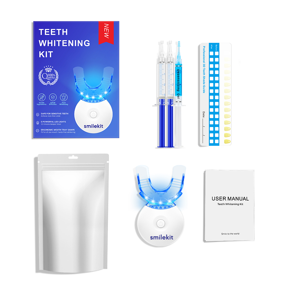 Zahnaufhellungs-Set – 5 x LED- – Teeth Whitening With Trays Bewertung und Preis