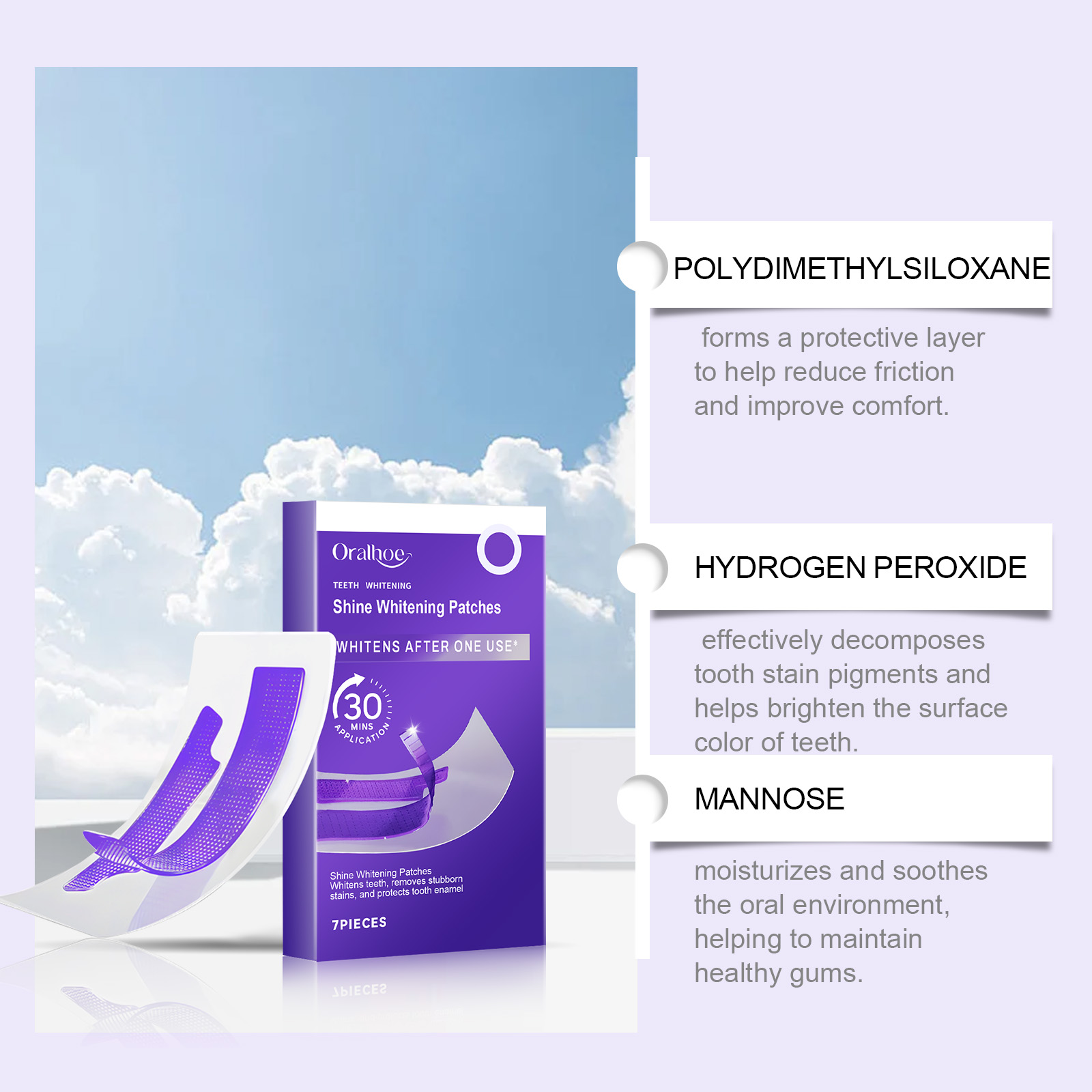 ORALHOE 7 Teile/schachtel Zahn – Teeth Whitening Or Tooth Whitening Bewertung und Preis