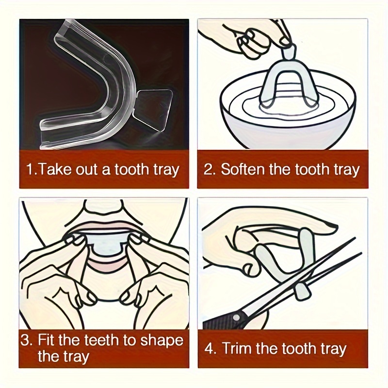 Unisex Zahnspangen aus Silikon – Teeth Whitening With Trays Bewertung und Preis