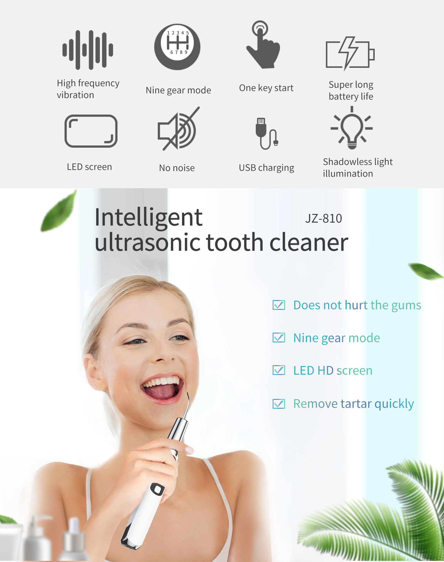 Elektrische Sonic Zahnstein Sc – Teeth Whitening Or Tooth Whitening Bewertung und Preis