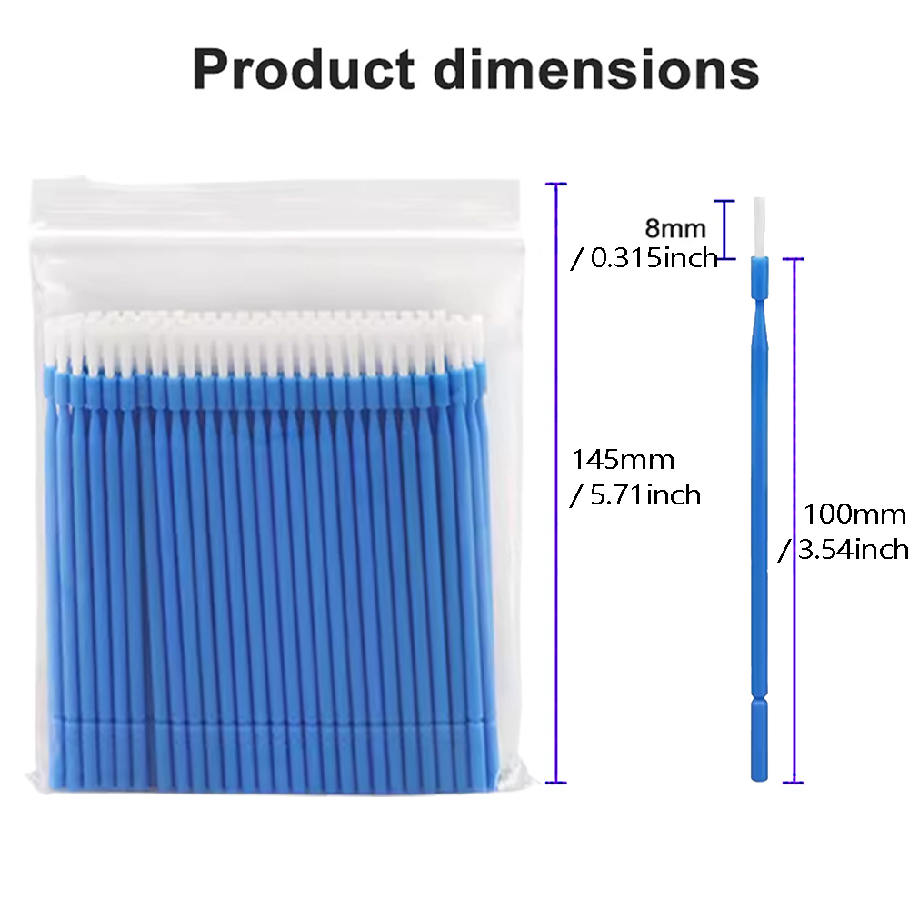 100 Stück Zahnärztliche Einweg – Teeth Whitening Brush Bewertung und Preis