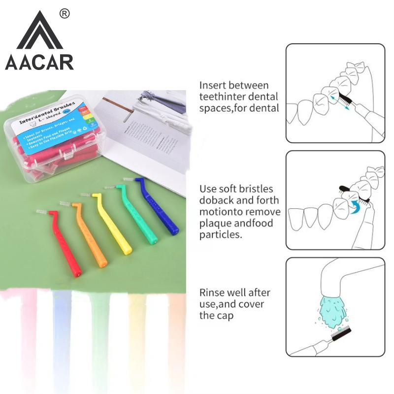 20 Stück 0,6-1,2mm L-förmige I – Teeth Whitening Brush Bewertung und Preis