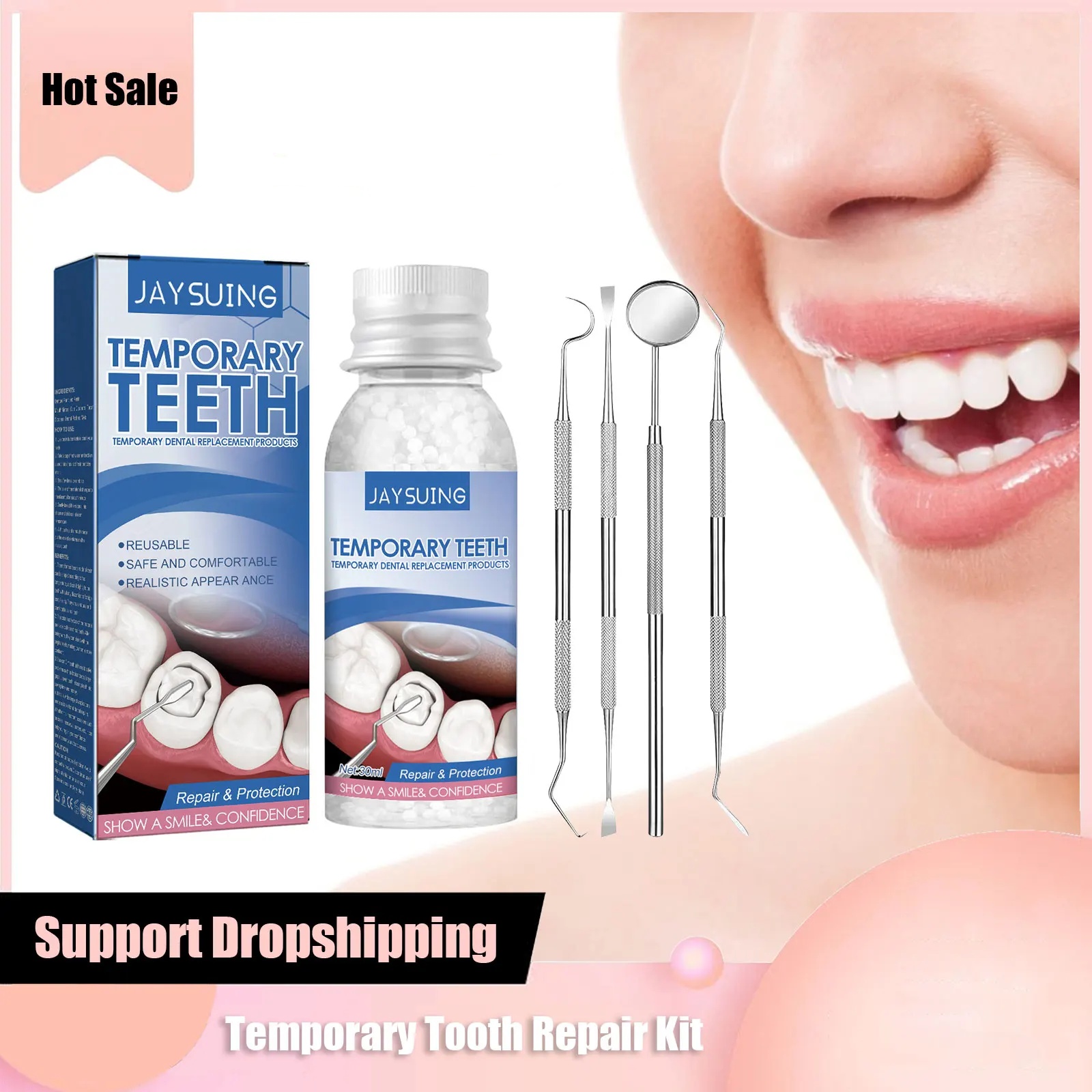 Temporäres Zahnreparaturset, P – Teeth Whitening Hydrogen Peroxide Bewertung und Preis