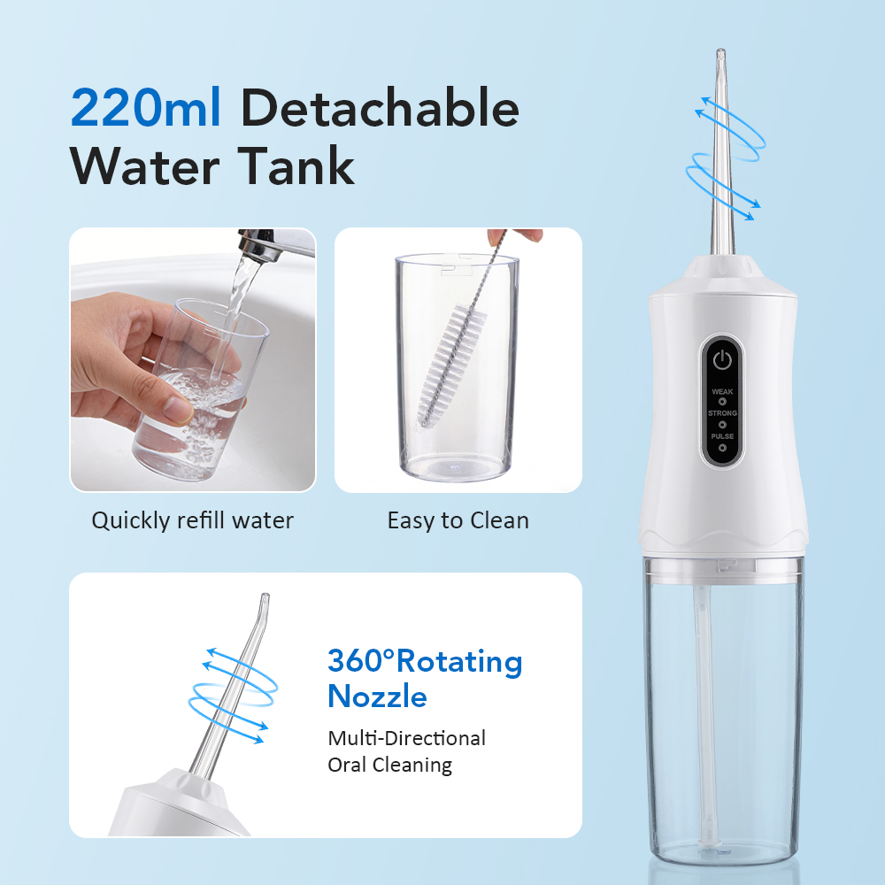 3 Modi Munddusche, tragbare Mu – Teeth Whitening Or Tooth Whitening Bewertung und Preis