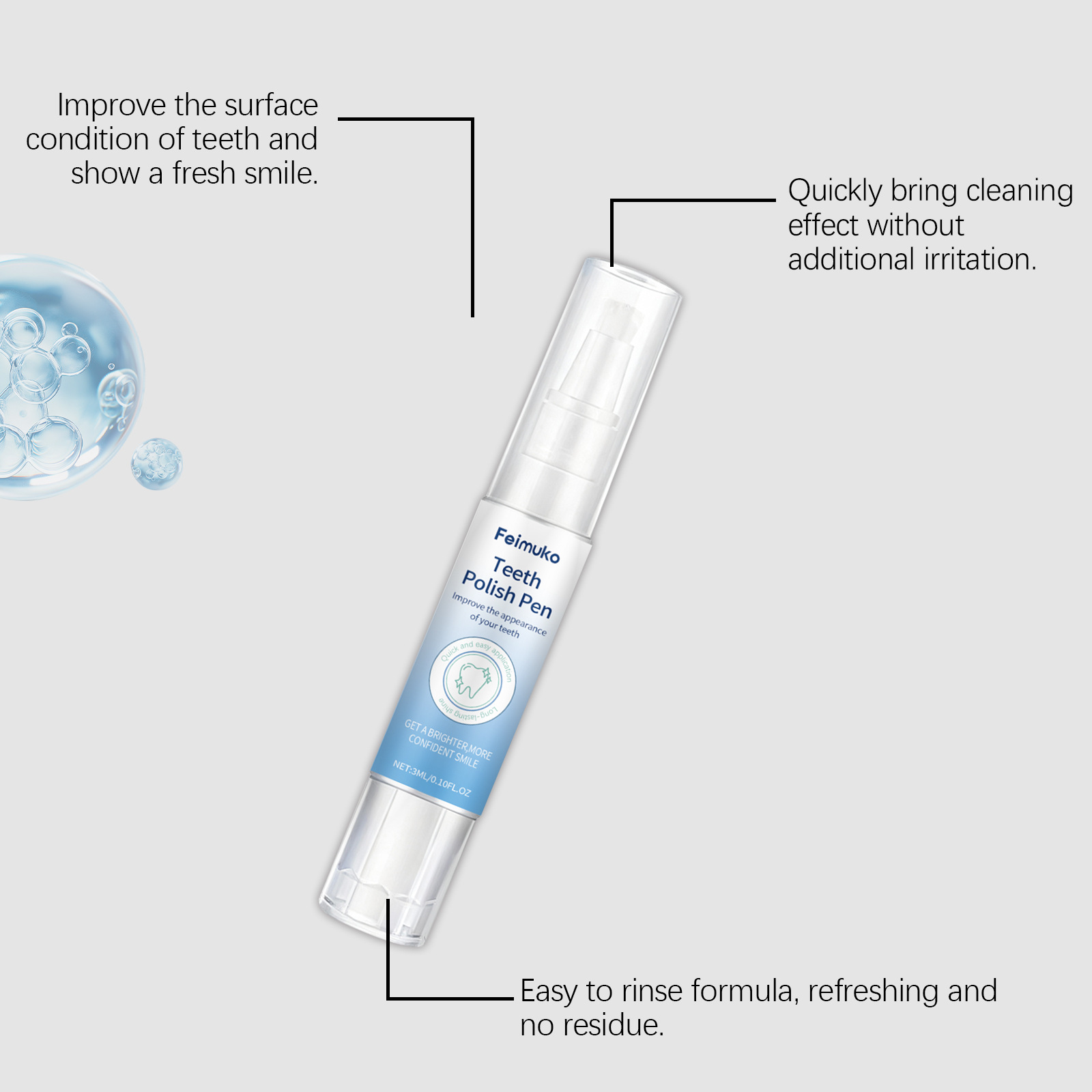 Zahnaufhellungs-Farbe Sofortig – Whitening Pen Bleach Bewertung und Preis