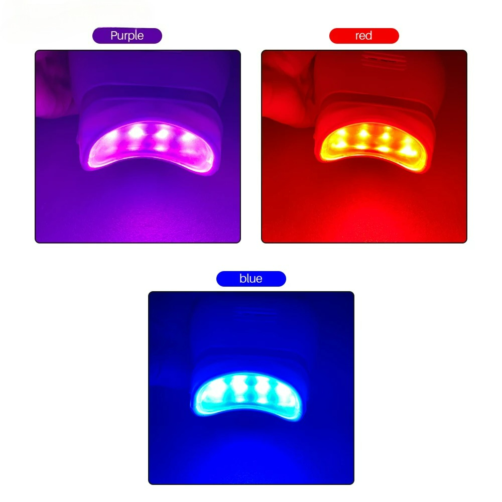 Einstellbare 3-Farben-LED-Zahn – Teeth Whitening Lamp Bewertung und Preis