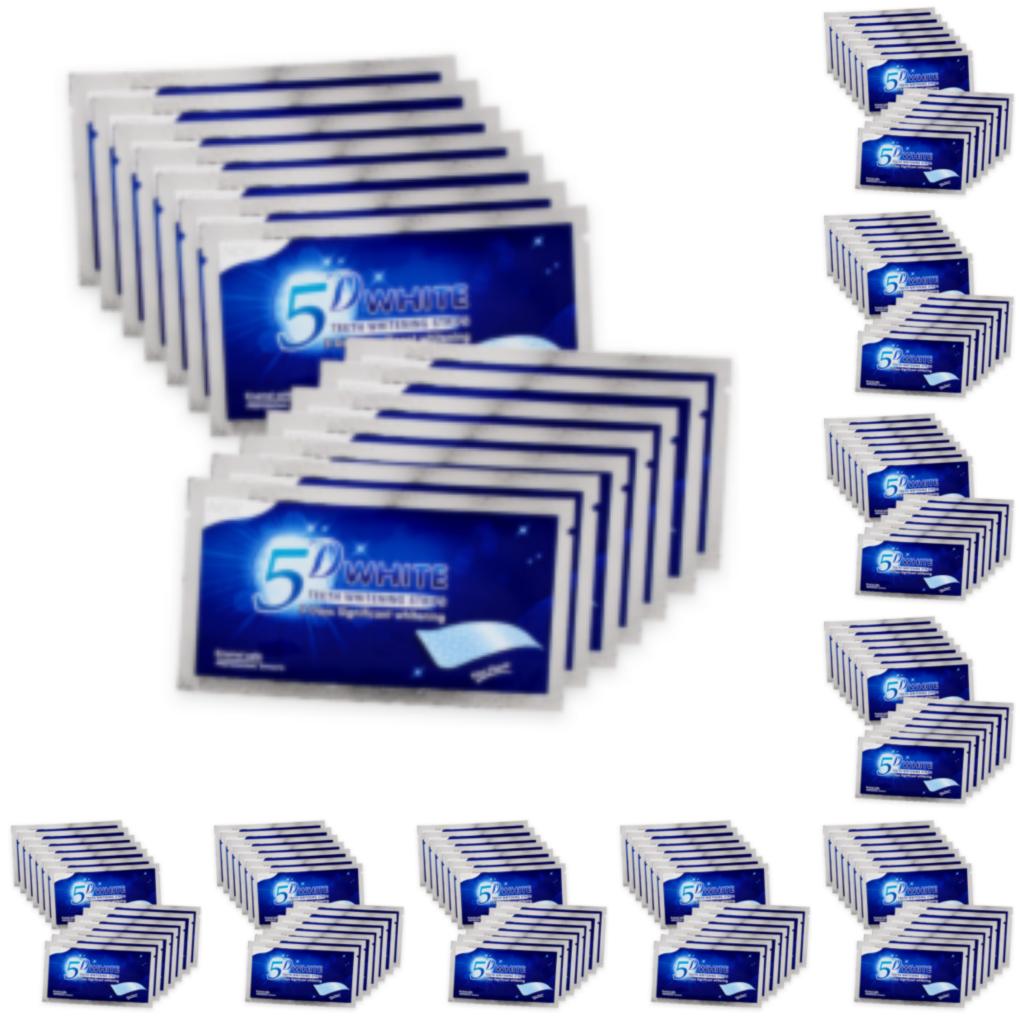 70/140 Paar 5D weiße Zahnaufhe – Teeth Whitening Effects Bewertung und Preis
