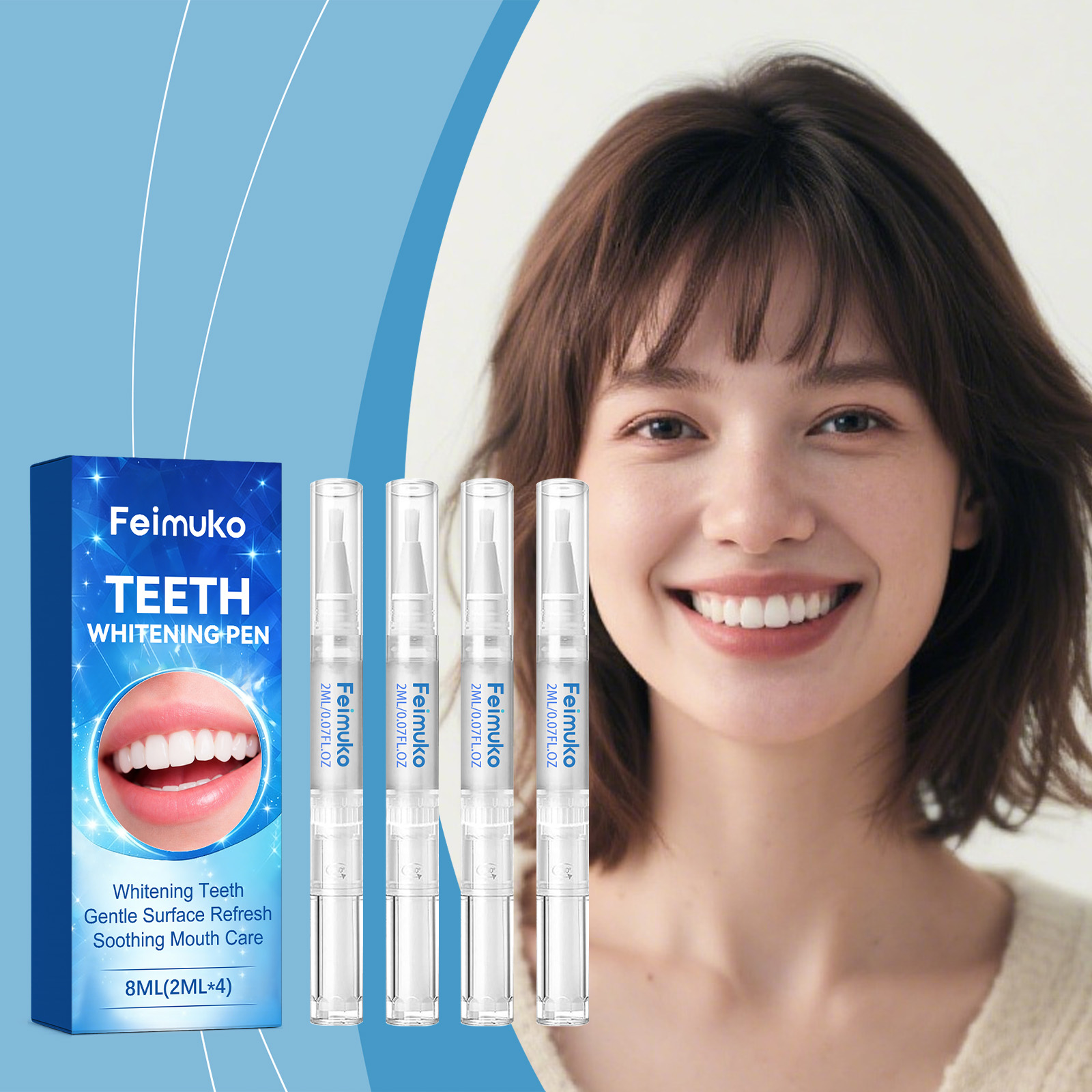 4 Stück Zahnaufhellungs-Gel-St – Whitening Pen Bleach Bewertung und Preis