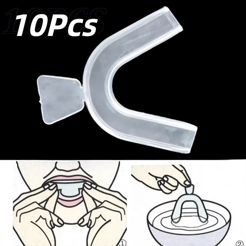 10 Stück/Set Silikon-Mundschut – Teeth Whitening With Trays Bewertung und Preis