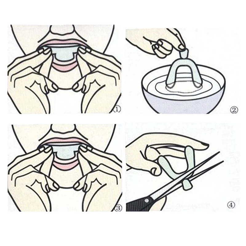 10 Stück/Set Silikon-Mundschut – Teeth Whitening With Trays Bewertung und Preis