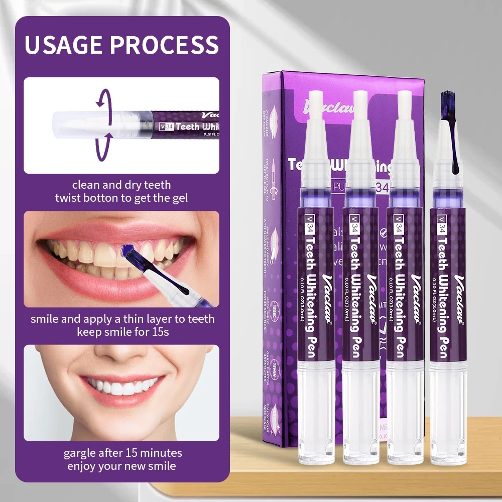 Vaclav V34 Lila Zahnaufhellung – Teeth Whitening Vape Bewertung und Preis